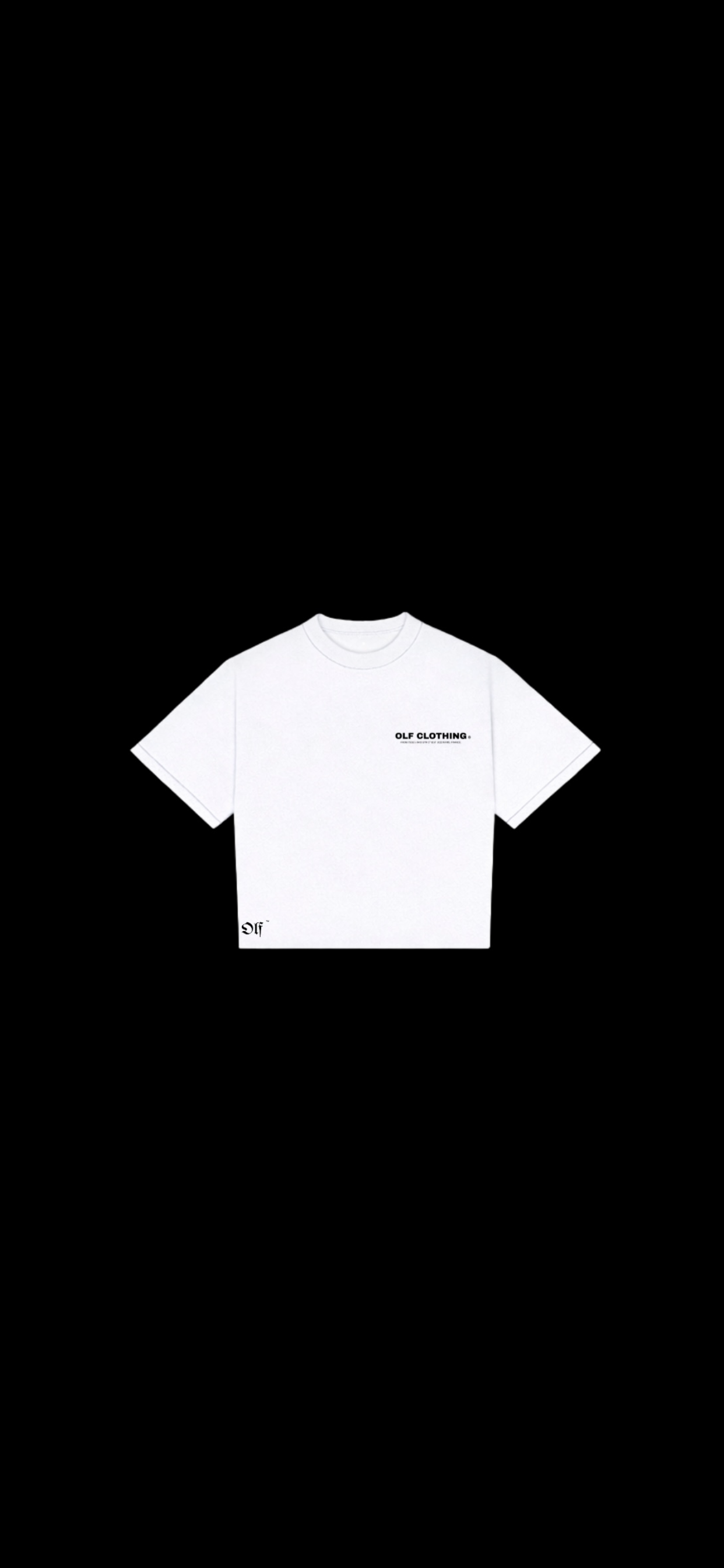 OLF - KLASSIK TEE [WHITE]